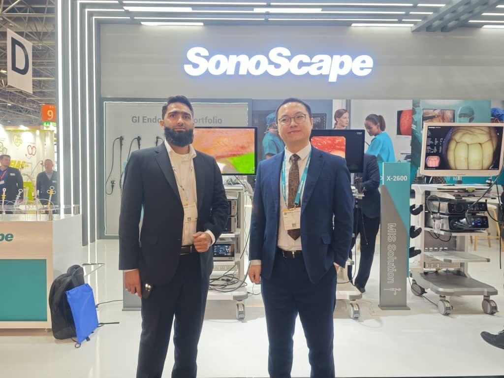 MEDICA 2025, SonoScape booth